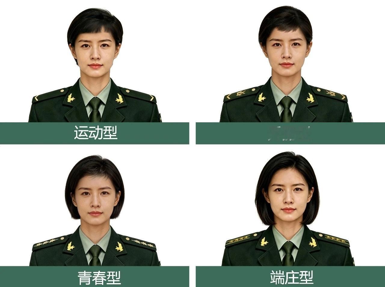 8款军人标准发型，了解一下！军人发型