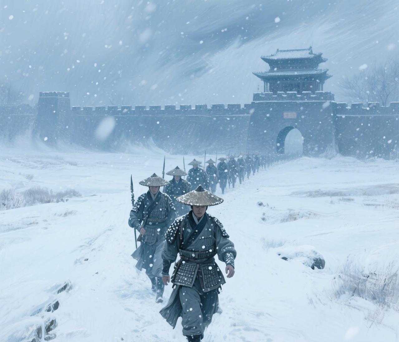 崇祯四年（1631年）冬，山东吴桥的风雪夜，几个饥肠辘辘的士兵偷吃了当地豪绅王象