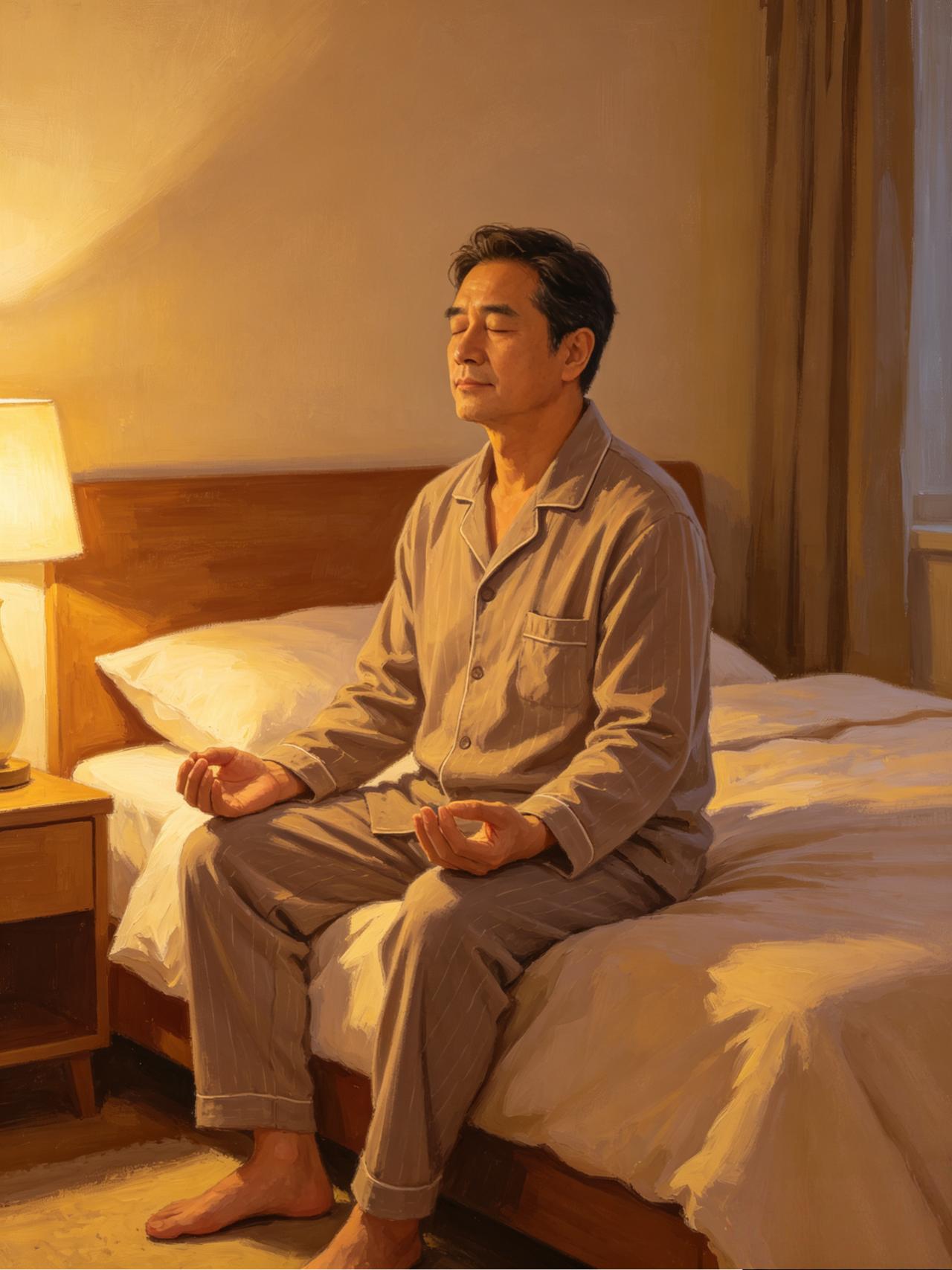 人到40岁我才真正明白：男人睡不好，根本不是缺觉，也不是肾虚，是脾胃湿重、