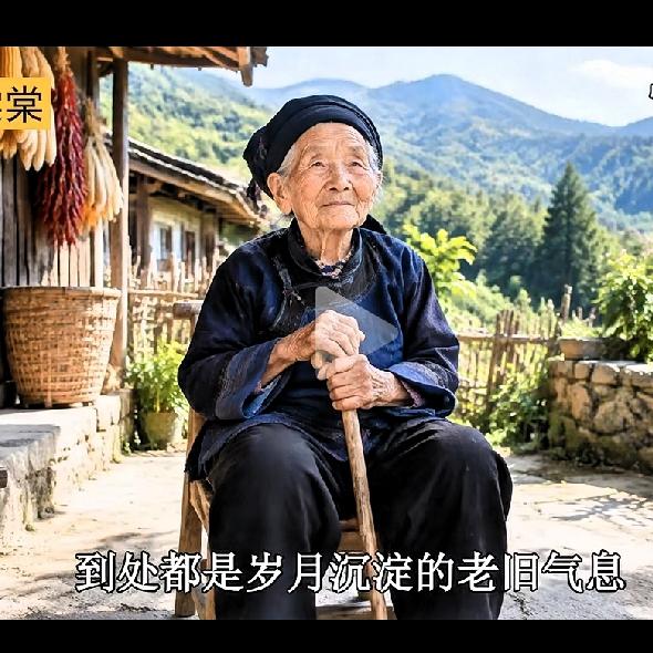 贵州118岁老太说了一句话，让记者浑身发凉。村子里的人都捧着她，到处炫耀她，