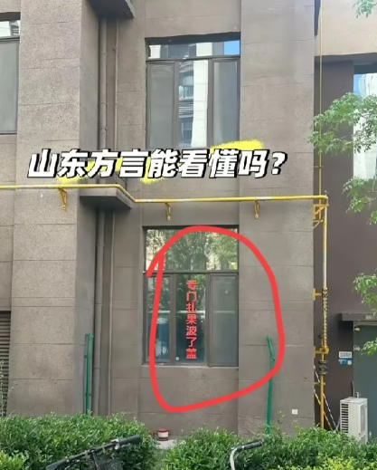 来山东旅游，这方言是什么意思？