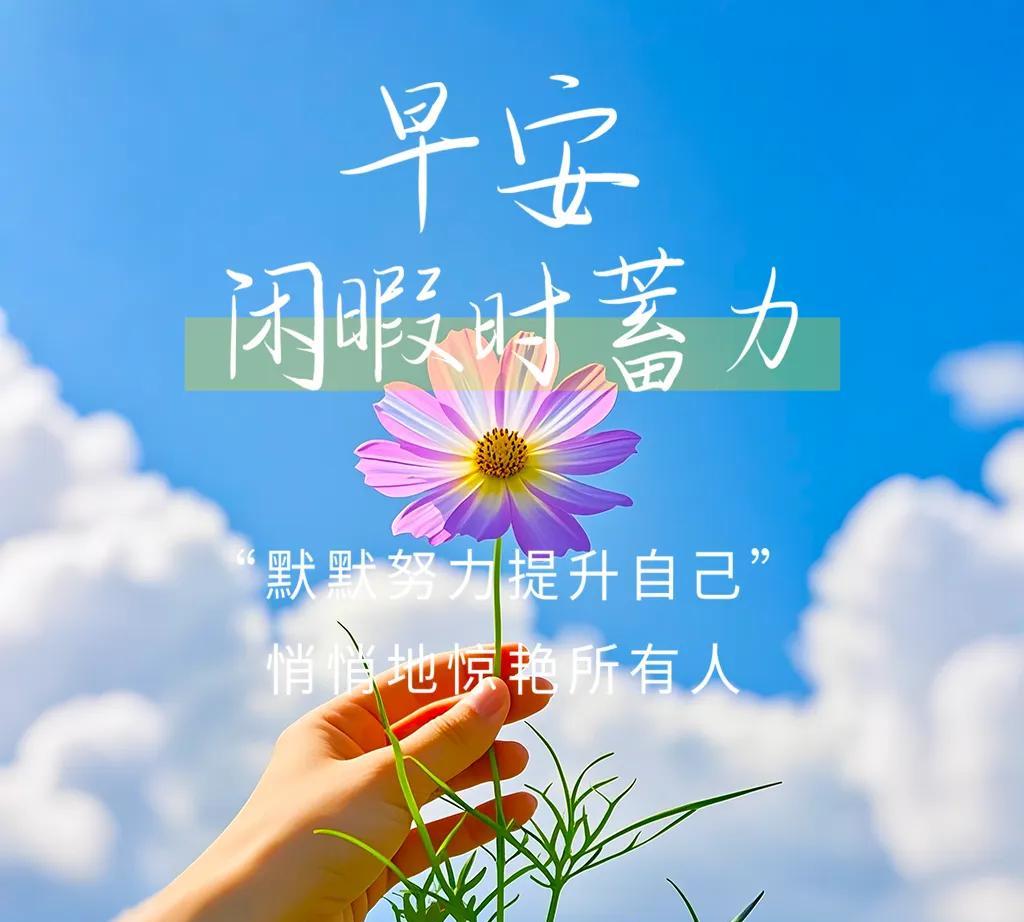 晨光轻拂，世界以温柔相待。人间有光，岁月飘香，生活自是温暖有趣，步履间尽显从容。