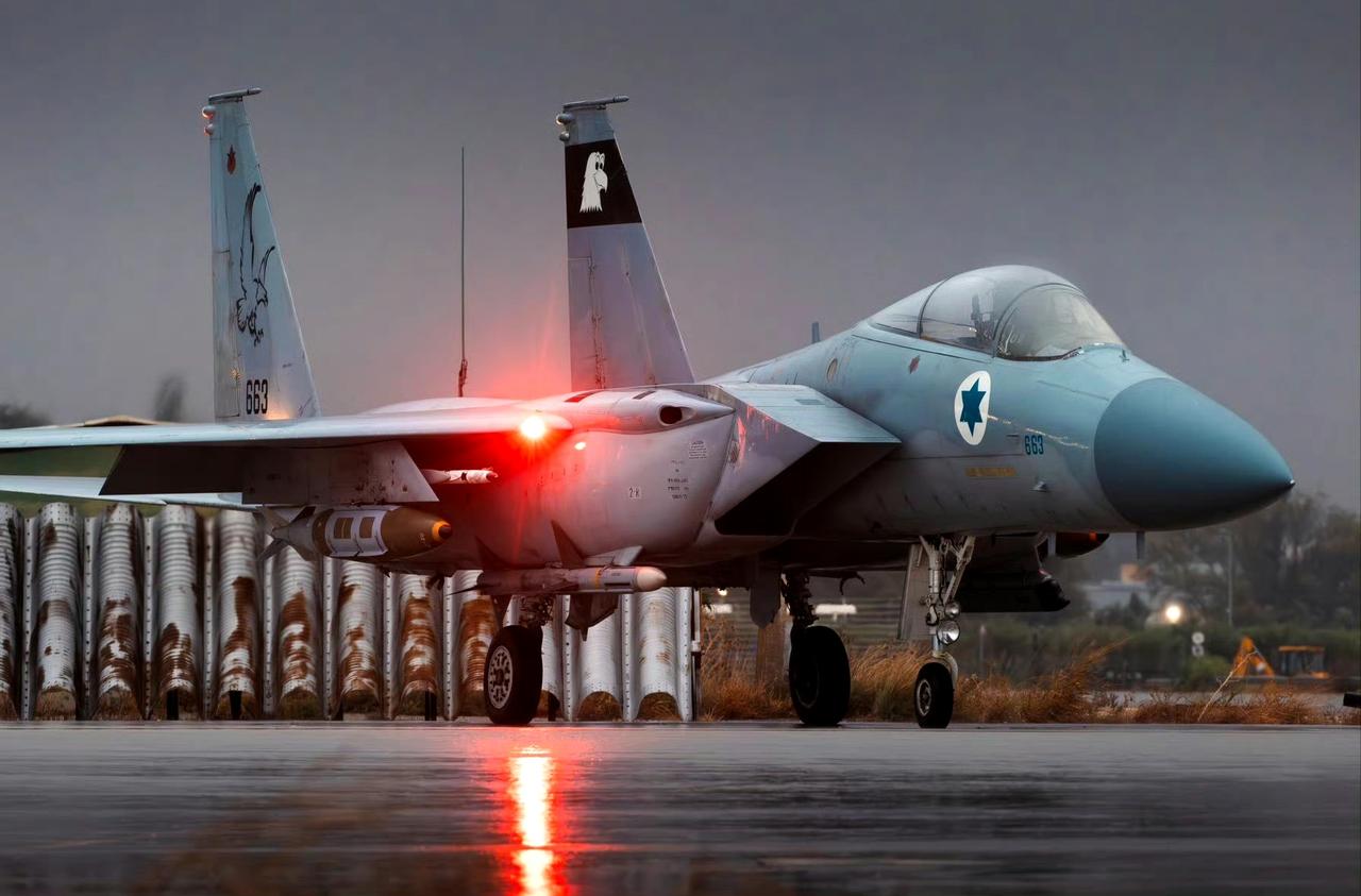 战机欣赏：以色列空军装备的F-15I战斗机。该型机是以色列空军的主力战略打击平台