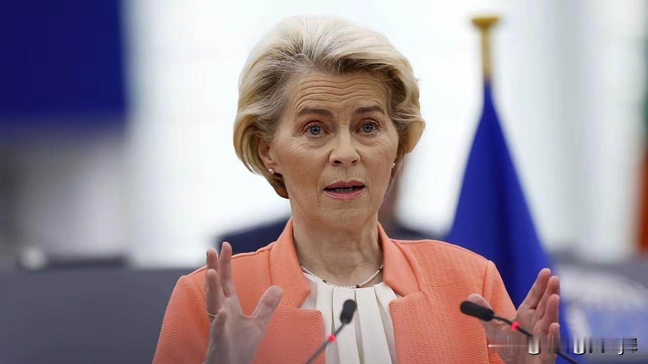 针对特朗普宣布对欧洲8国加征的决定欧盟委员会主席冯德莱恩表示:​​“欧盟完全