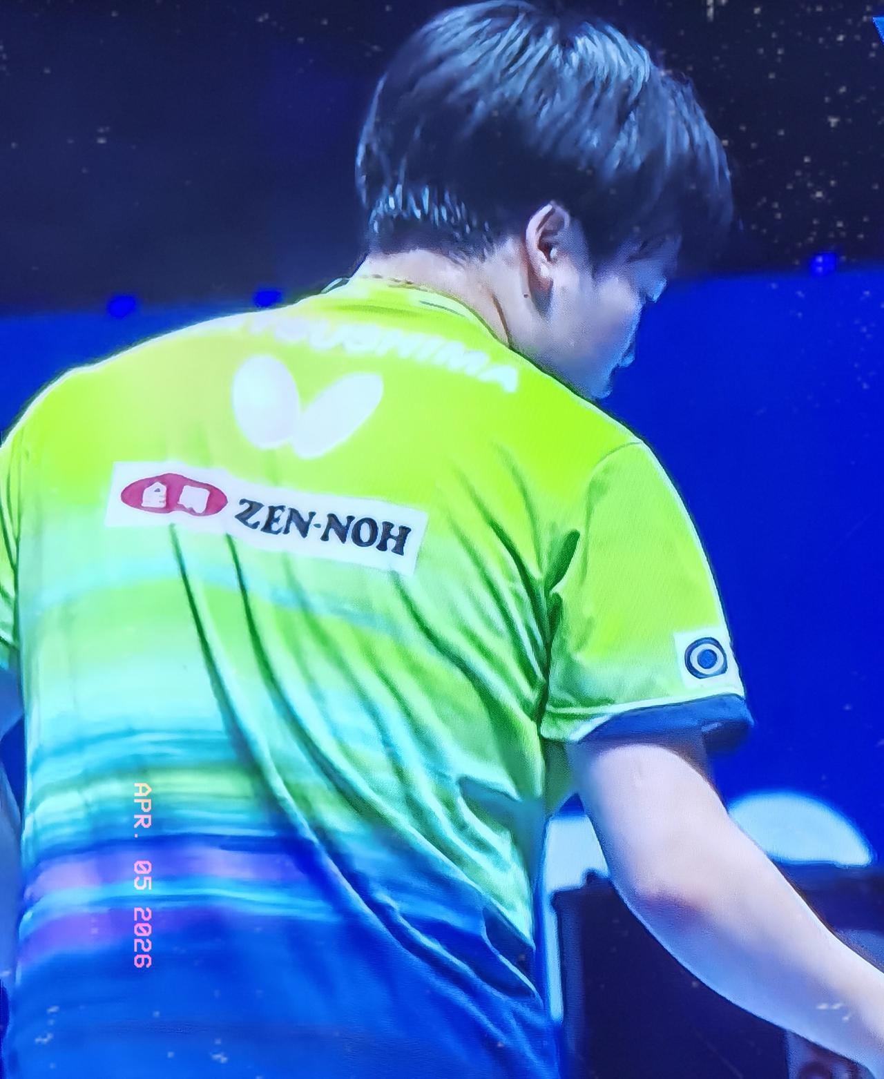 随后进行的男子决赛：王楚钦与松岛辉空巅峰对决，松岛11-9先赢1局，王楚钦18