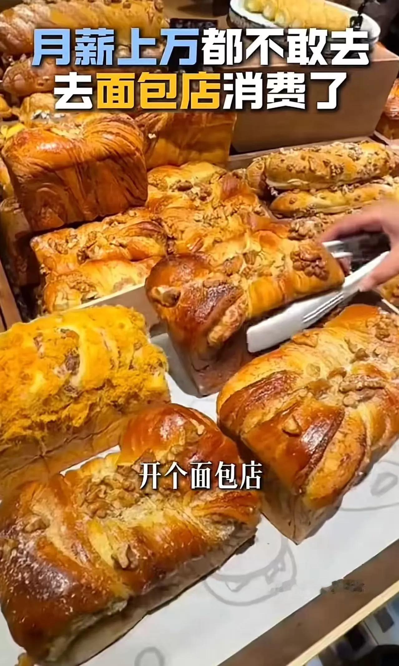“南方和北方的面包馆为什么差异这么大，我月薪上万都不敢去面包店消费了！”一个北方
