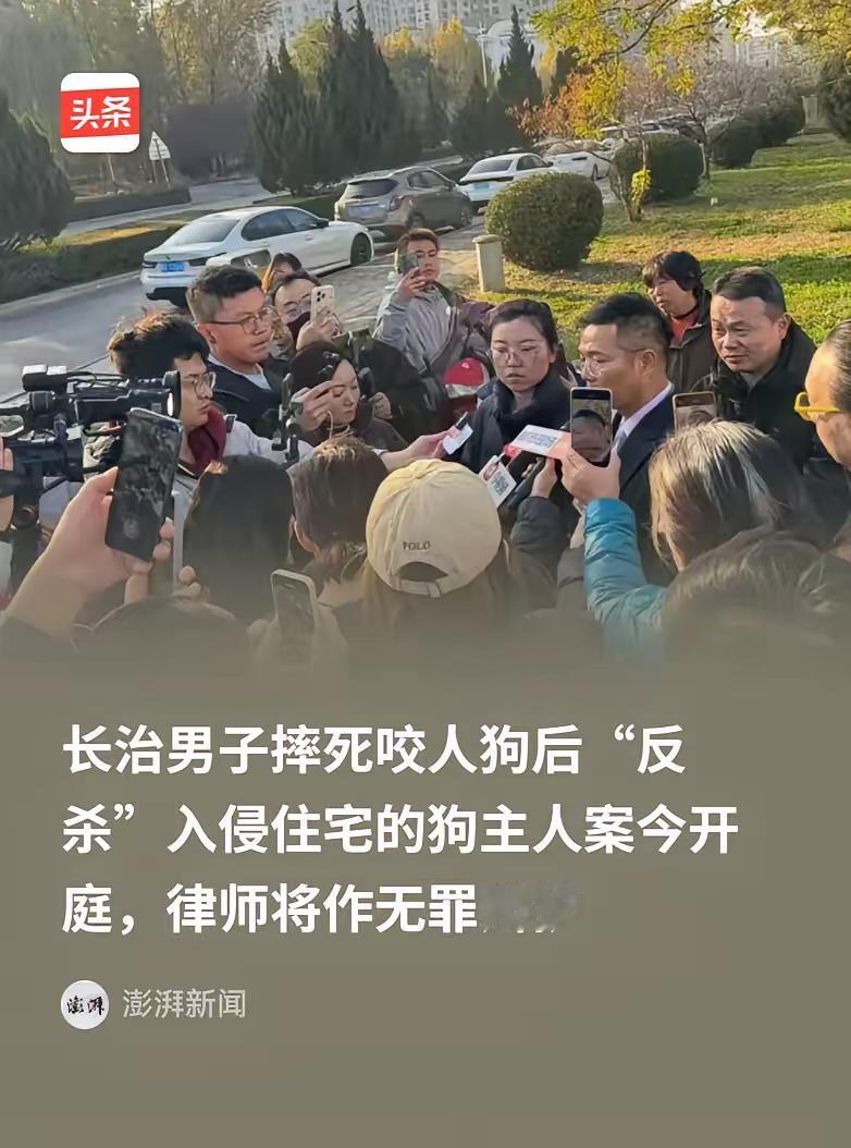 “必须严惩！”近日，山西长治，一起因狗咬人引发的冲突案开庭，男子申红良被控故意伤