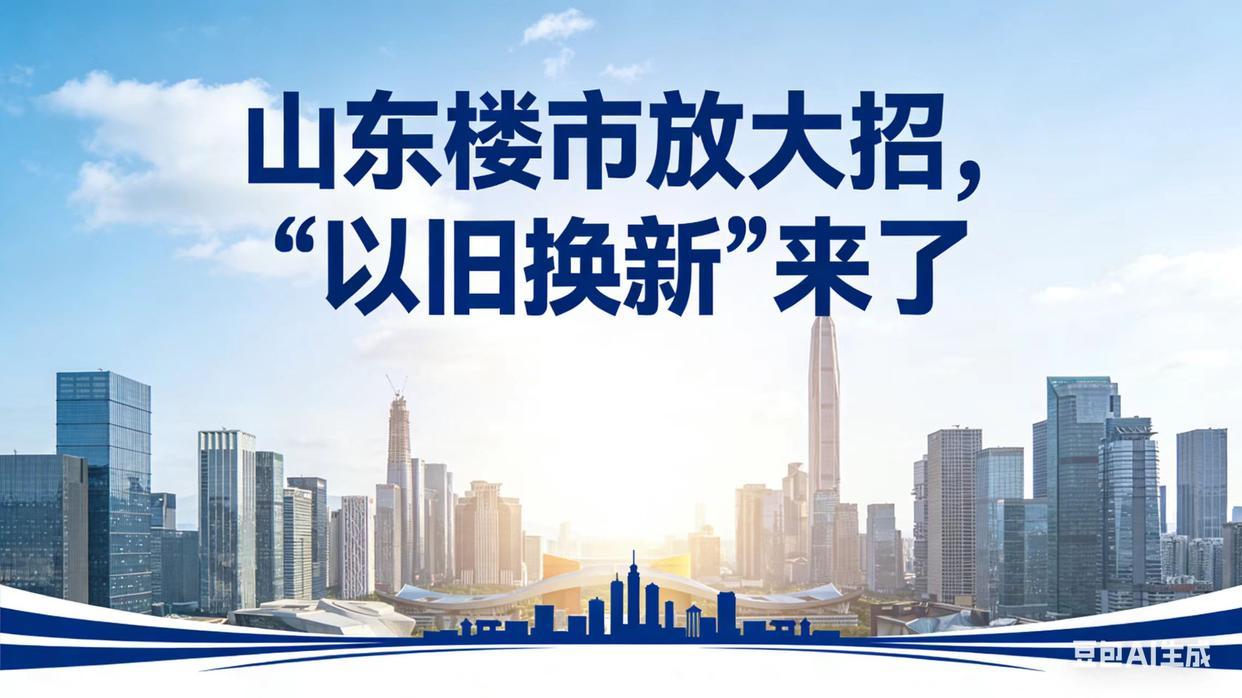山东楼市炸出王炸！手握老破小的你，翻身机会来了！三种换房模式+真金白银补贴，看懂