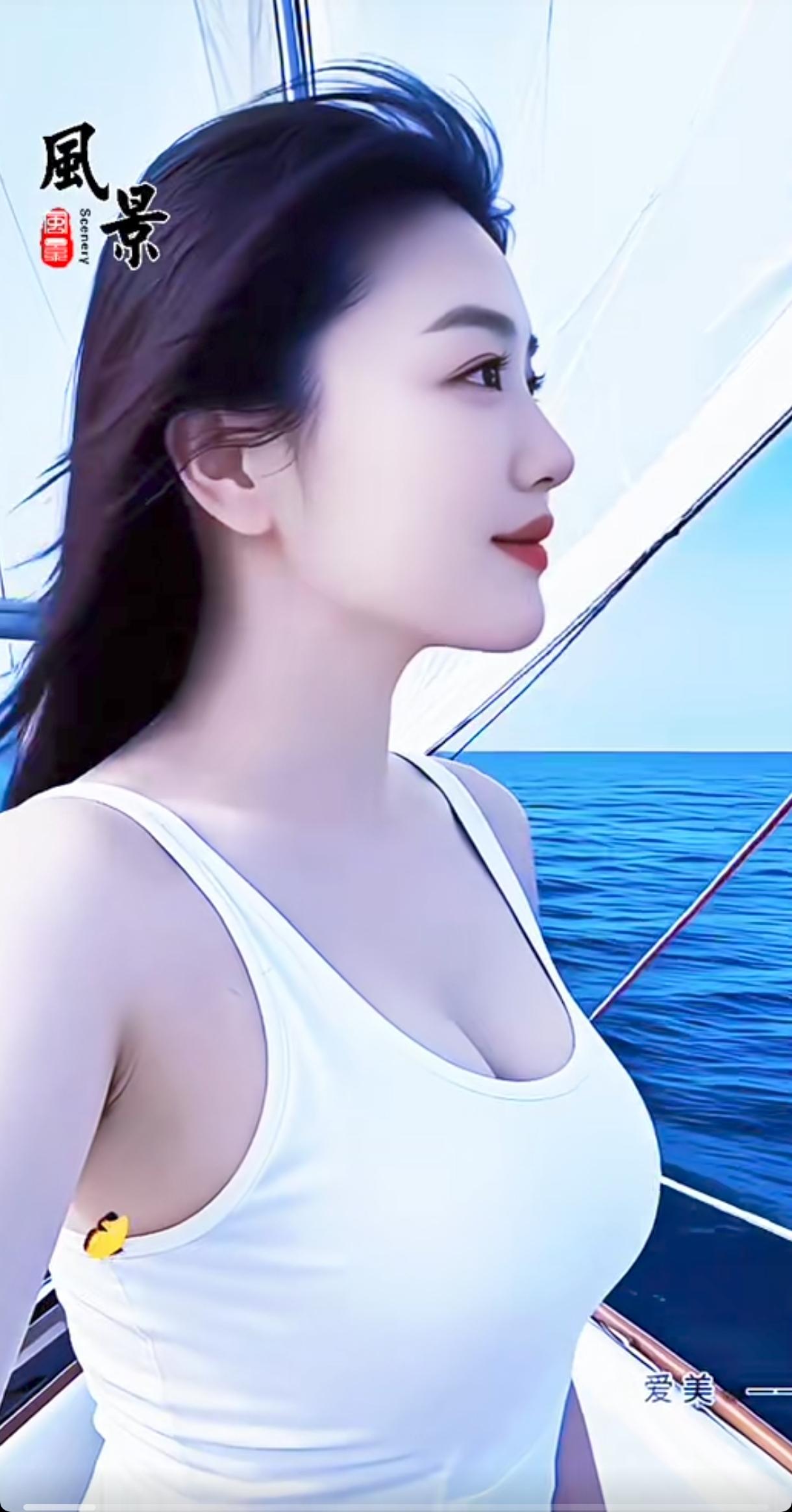 海边漫步，微风拂面，感受生活的美好。分享最美海边海边漫步照
