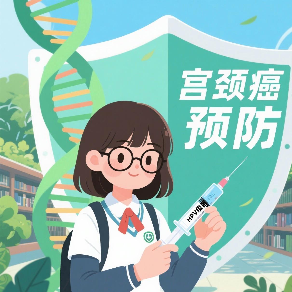 把预防HPV加入大学开学清单你知道吗？几乎所有宫颈癌都与HPV有关，中国每小时