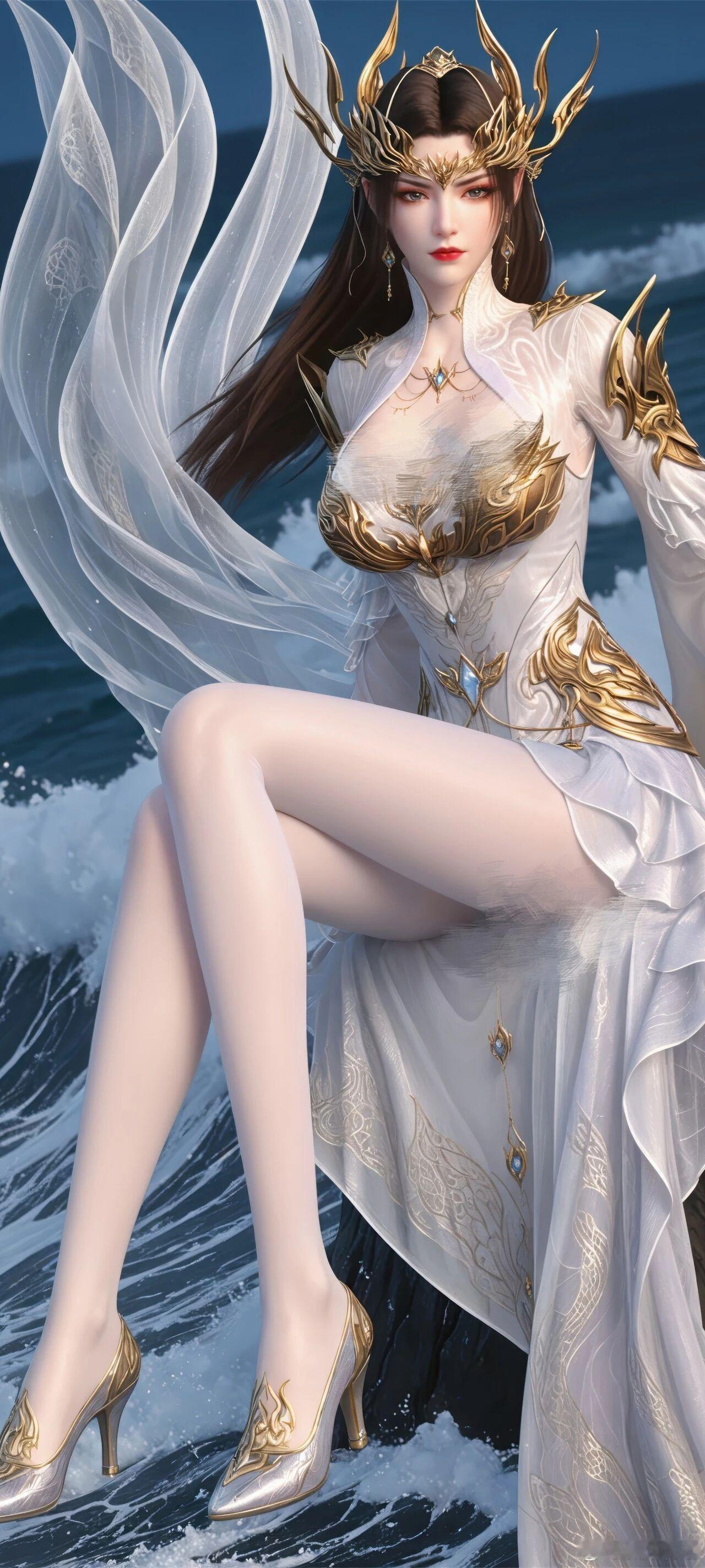 166期斗破苍穹：美杜莎极品美腿古风性感精修4K壁纸【下载】次元新
