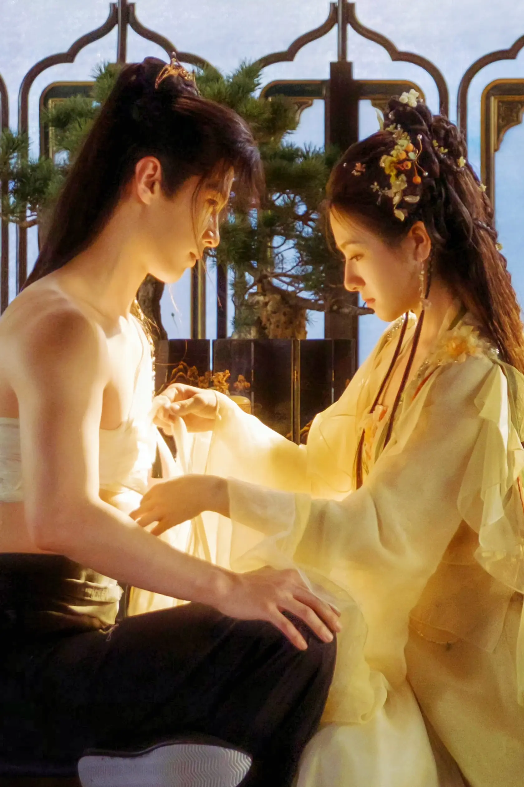 哇，这个剧照我喜欢😍😍😍云兮也太美了