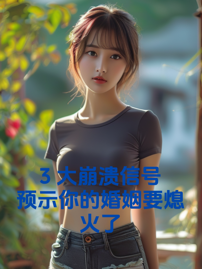 3大崩溃信号，预示你的婚姻要熄火了