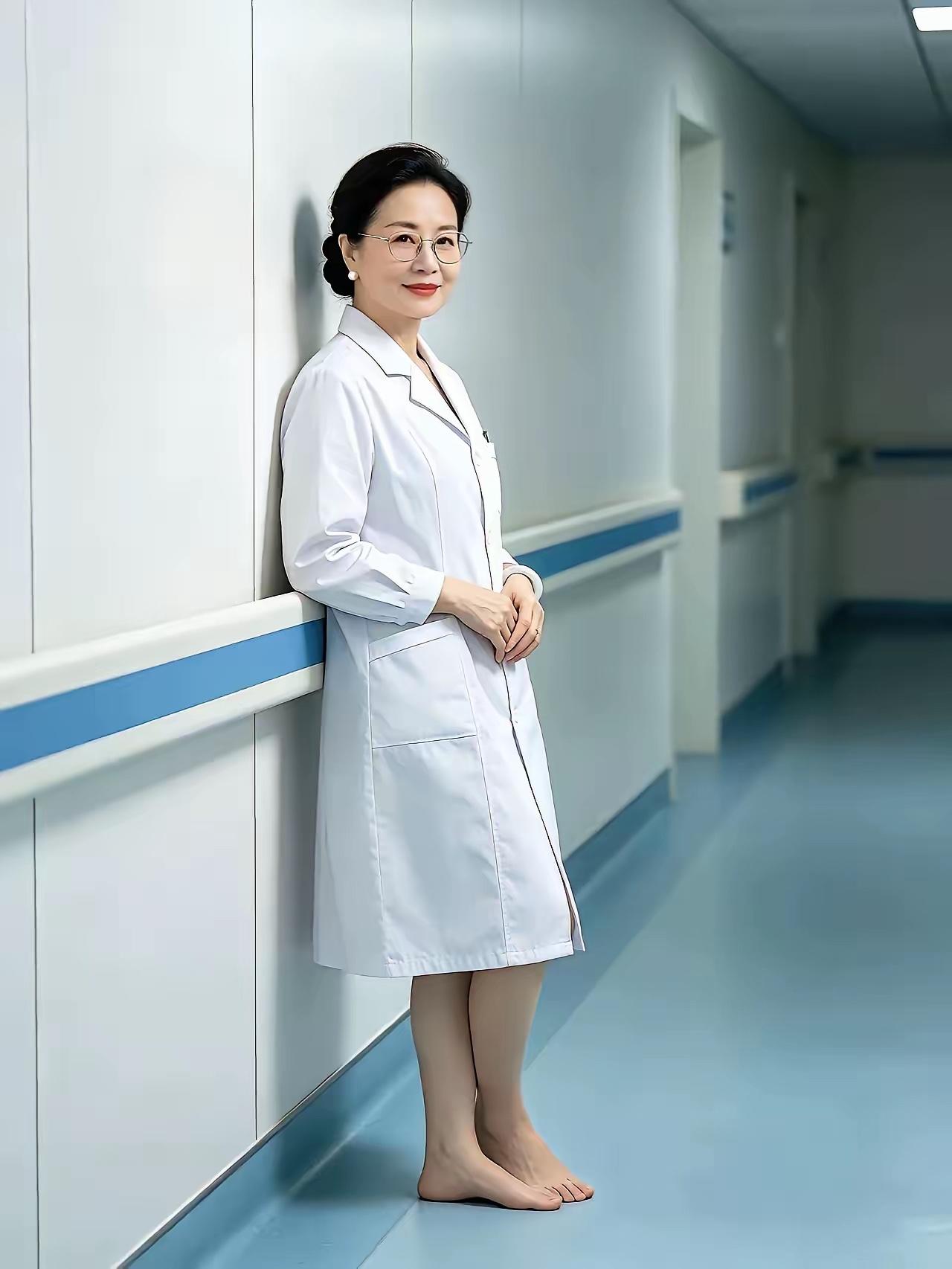我们医院的第一美人大家猜猜她在医院是什么职位？