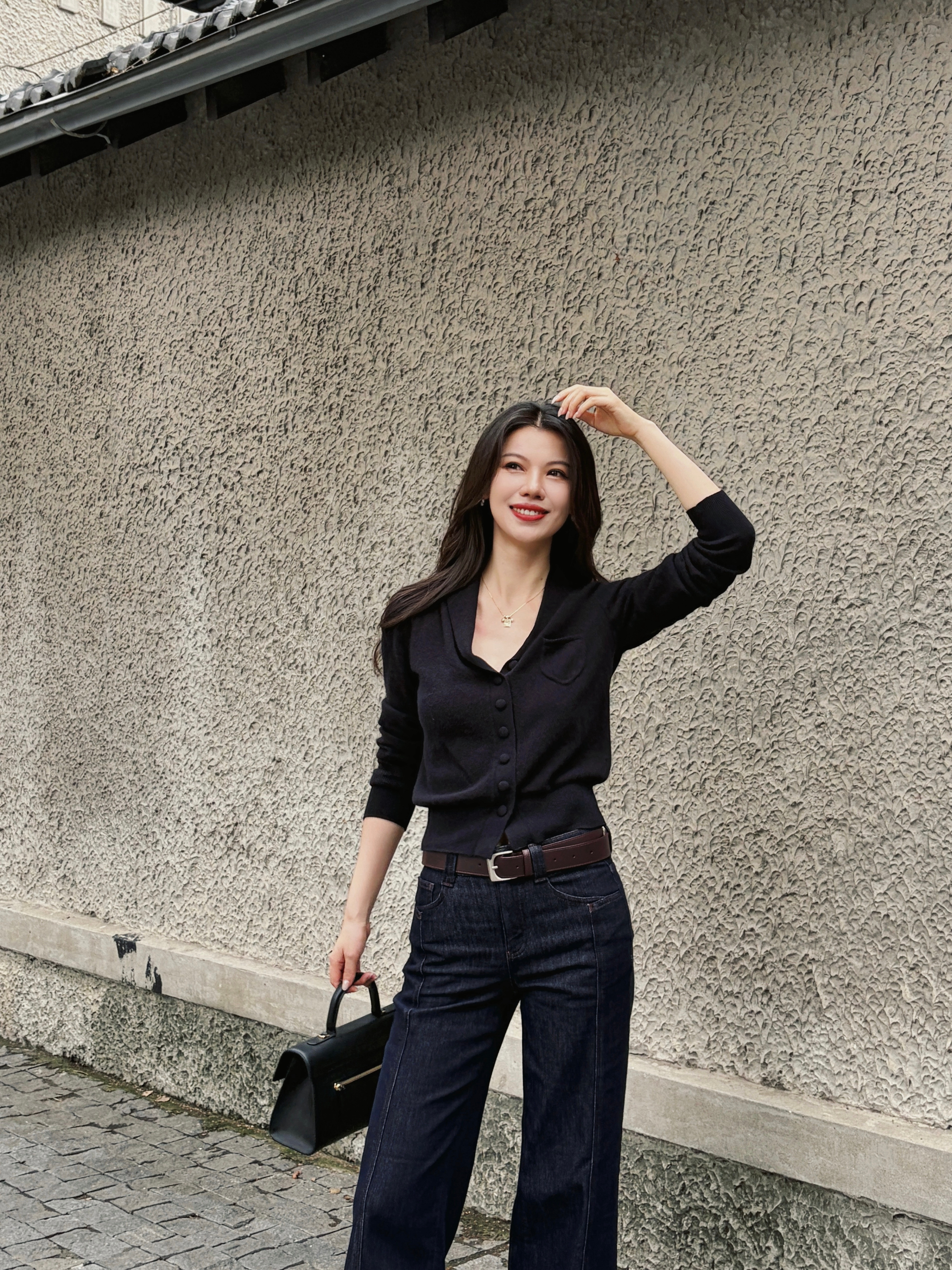 金陵秋叙沉静质感🖤今天穿什么​​​