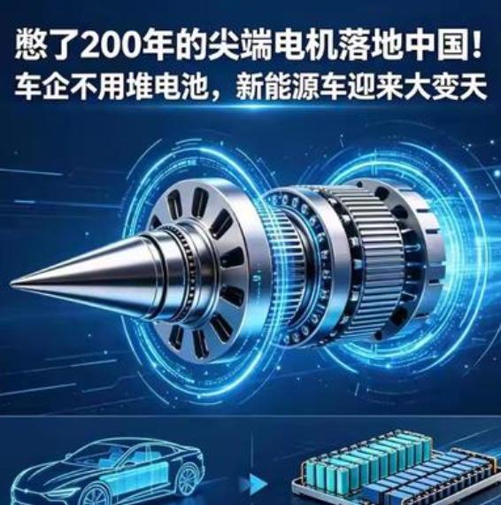 新能源大变天！憋200年的电机，中国终于突破2026年6月5日，中国官宣全球