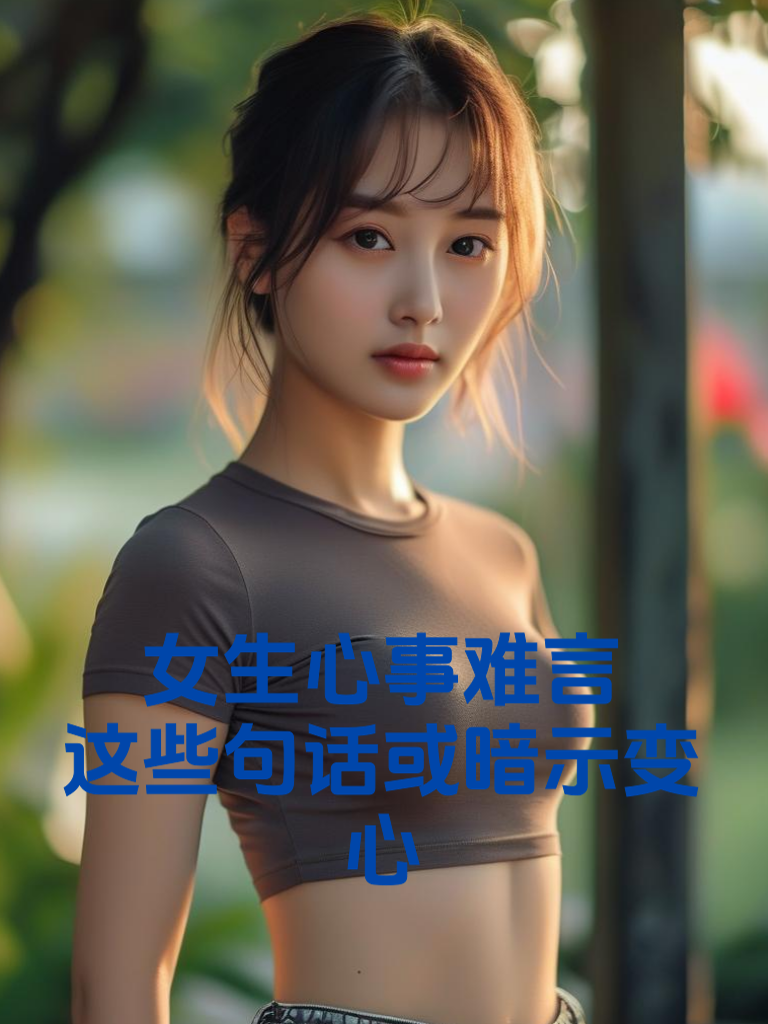 女生心事难言，这些句话或暗示变心