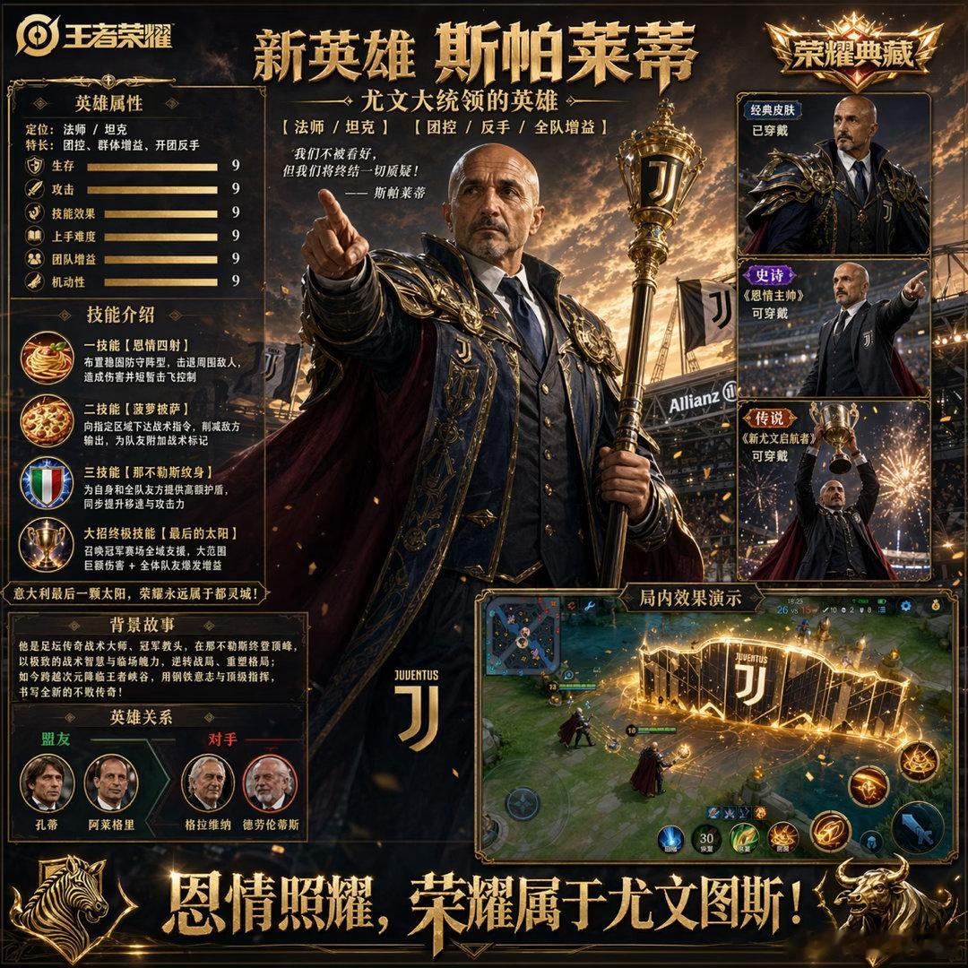 斯帕莱蒂“登陆”王者峡谷！荣耀典藏新英雄上线！✨王者荣耀新英雄「斯帕莱蒂」正式上