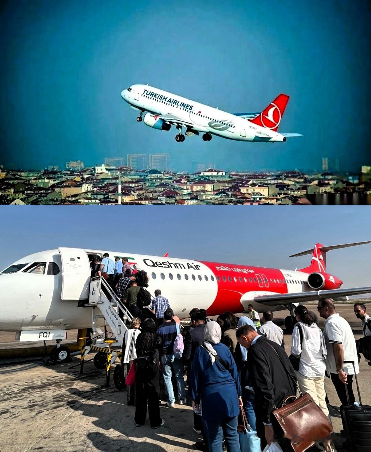 伊朗，突然变得不对劲了！近几日伊朗上空的异常情况，土耳其和阿联酋的航空公司几