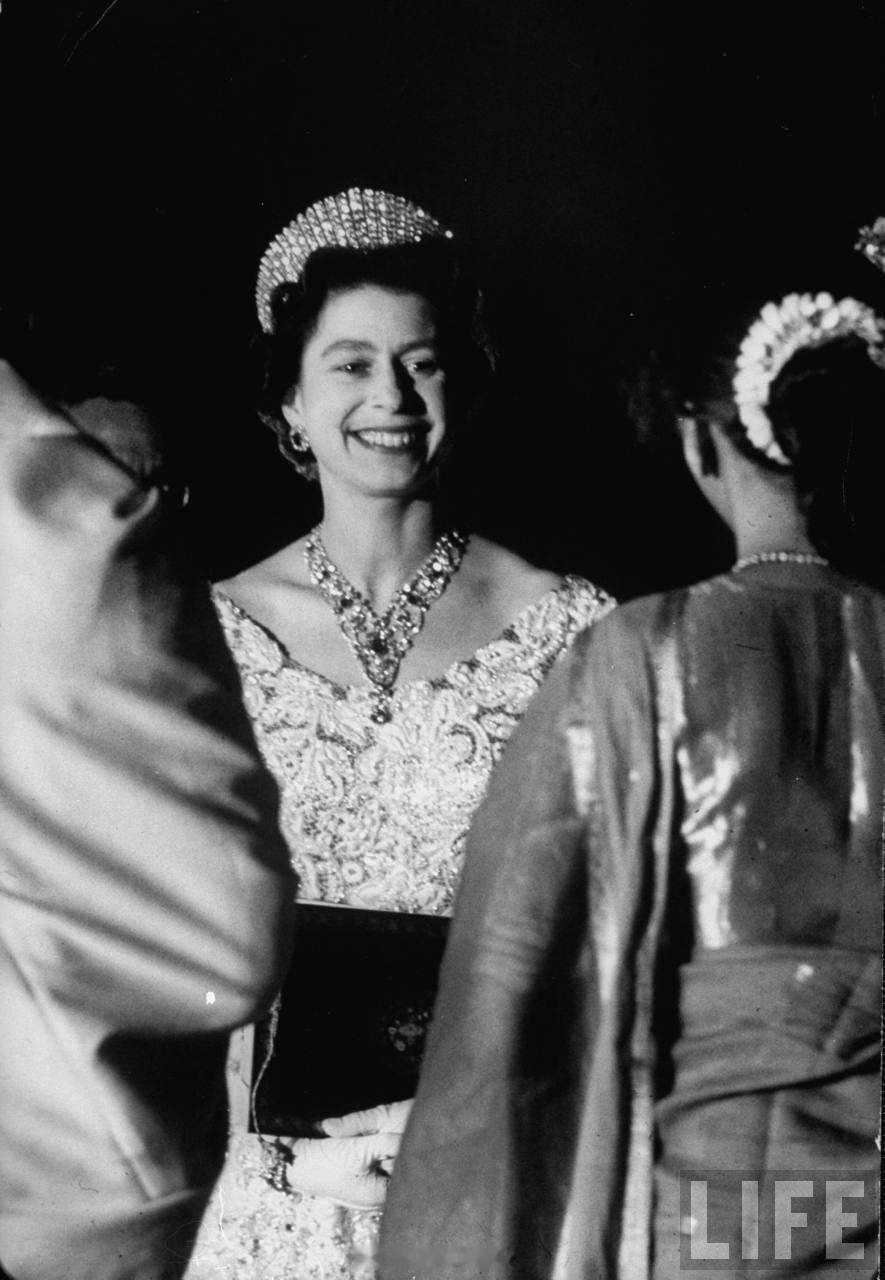 英国王室1961年，伊丽莎白二世女王和爱丁堡公爵菲利普亲王访问印度🇮🇳由