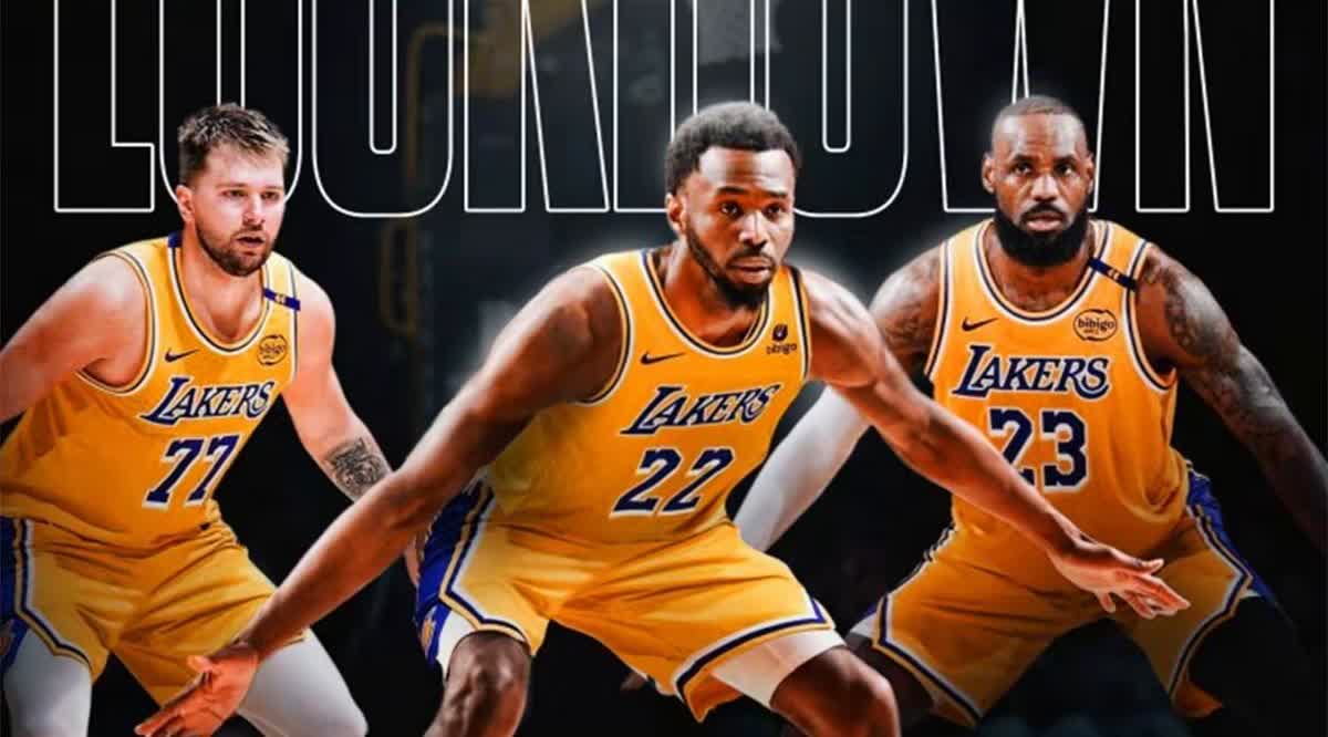三状元+东契奇，湖人只差詹姆斯一仇敌，冠军来了！NBA消息，湖人重启维金斯谈