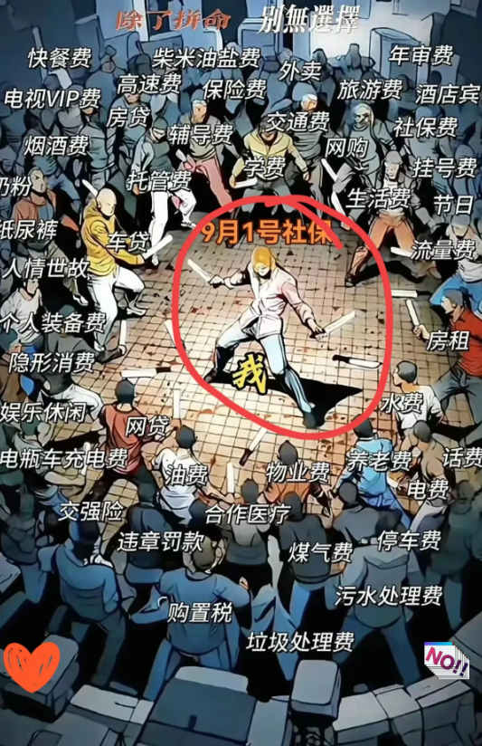 你拿什么来顶?顶得了吗?社保最低标准。1500交满25年45万。65岁开始领社保