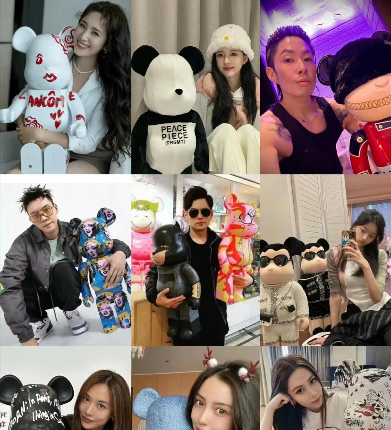 大家发现了吗？如今Labubu全线疯涨还记得曾经的Bearbrick吗？昔