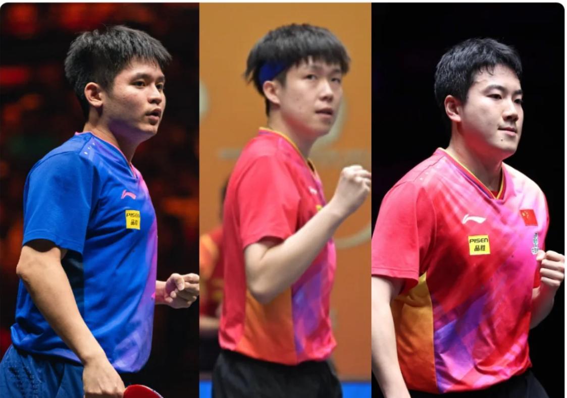 刚刚结束，乒乓球亚锦赛男团半决赛，中国男乒Vs日本男乒，中国精锐