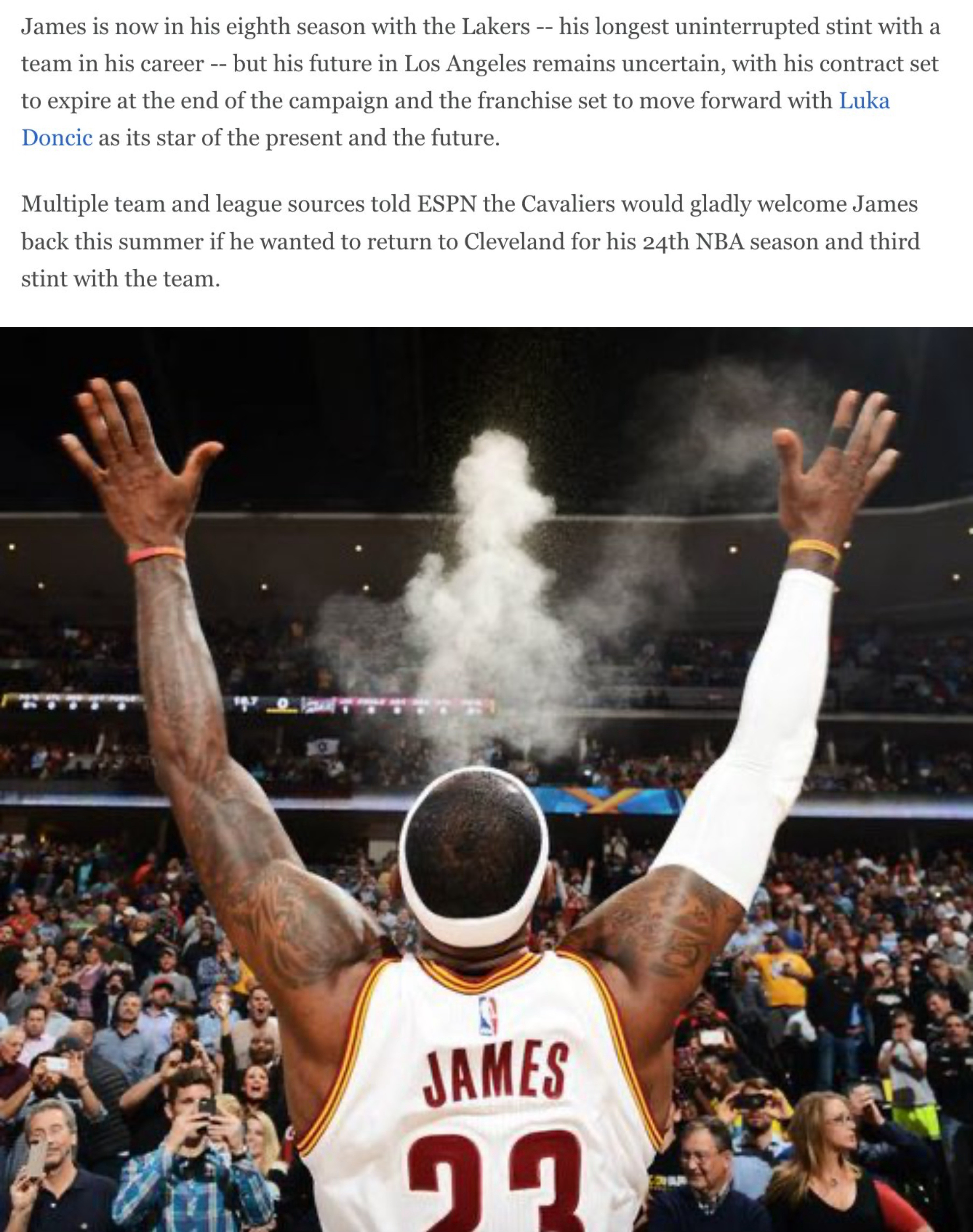 据ESPN湖人跟队记者DaveMcMenamin报道：据多位球队和联盟消息人士