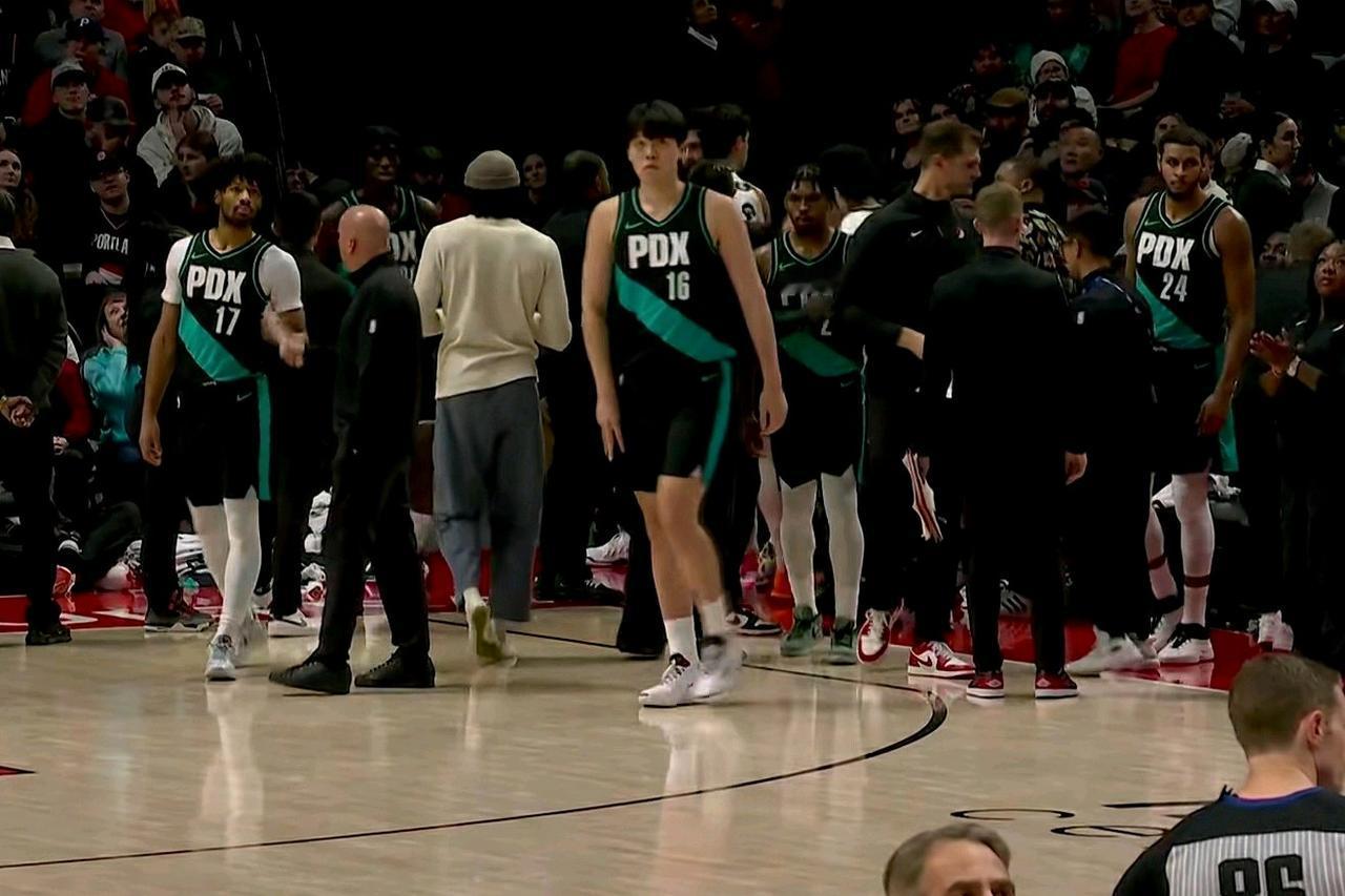 说实话：杨瀚森打完发展联盟就是不一样：时隔8场，斯普利特终于给了杨瀚森机会，在开