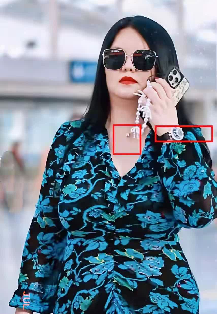 我姐在机场亲眼见过李湘她说了一个大实话，说李湘根本不是手机上看到