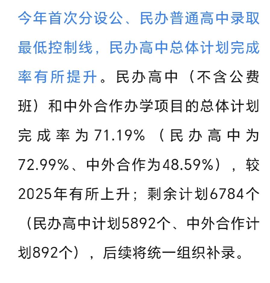 2026广州中考第四批次民办高中招生完成情况与补录大户分析一、整体统招完成