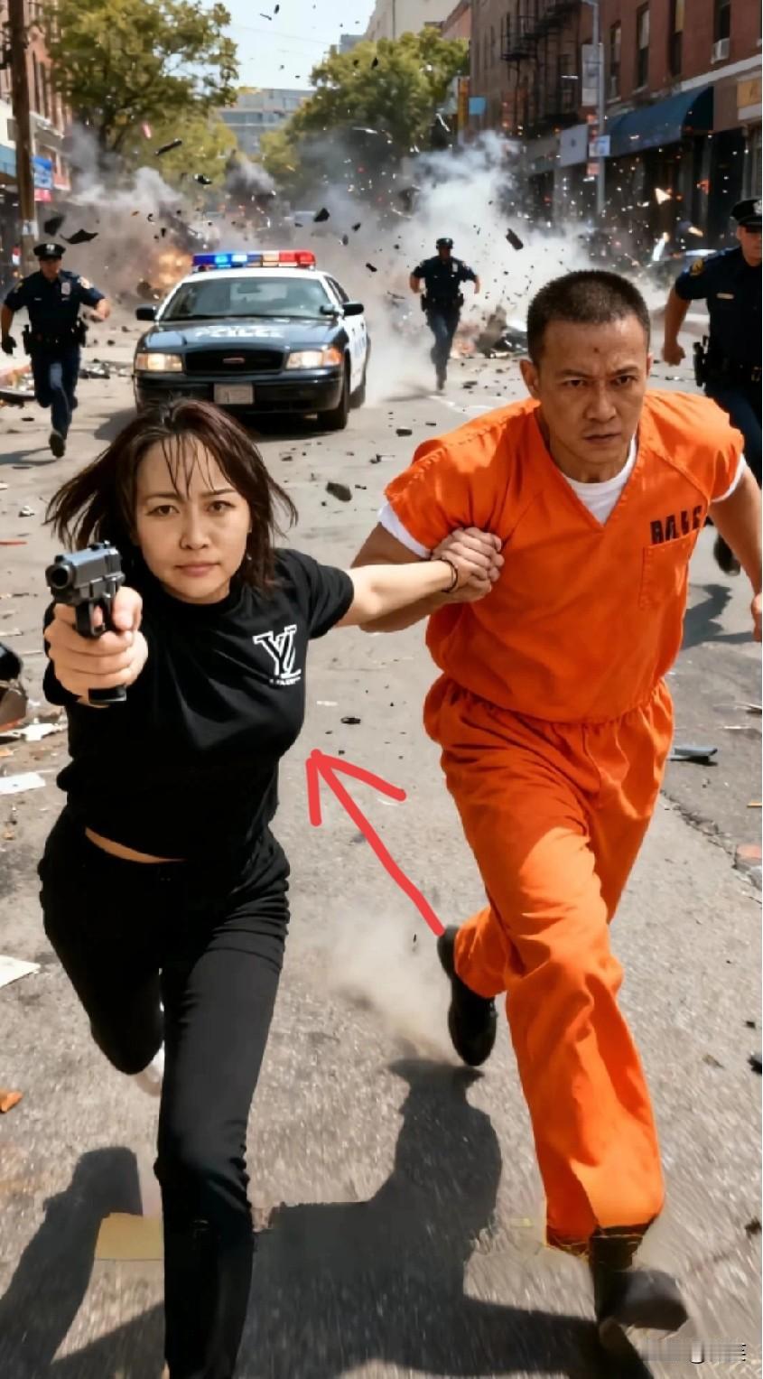 全网都在救大嫂，为什么没人救大哥大嫂冯静揣枪劫法场，90秒救走6人，百万美