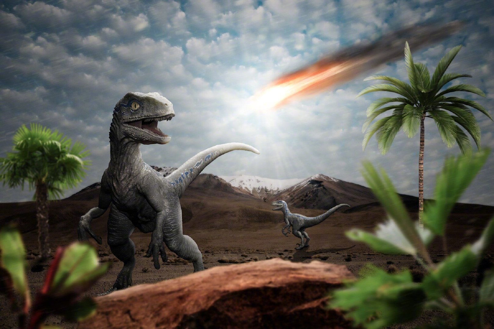 6600万年前的某一天，一颗直径约10公里的小行星撞上了地球。撞击点在今天加勒比
