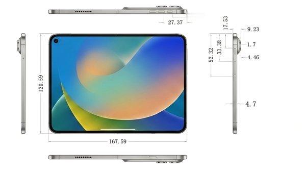 iPhoneFold单边厚度仅4.7mm【史上最薄iPhone来了！iPhone