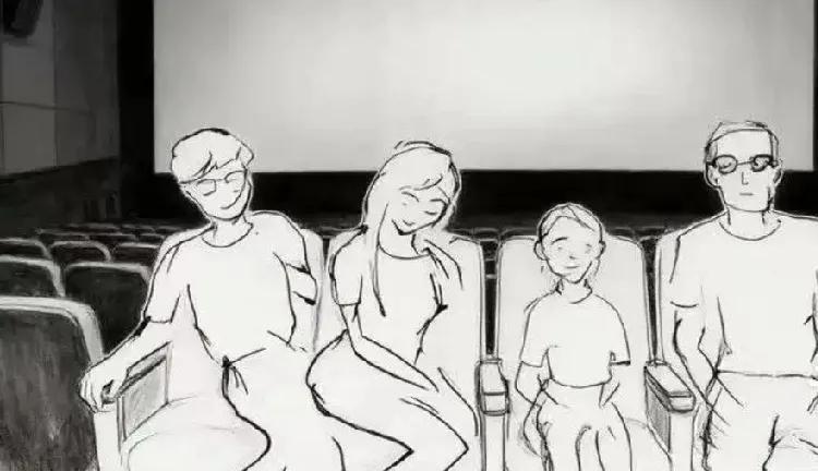 看了上海电影院的新闻一脸懵逼，女的带着男性朋友去看电影，正好碰到了自己老公带