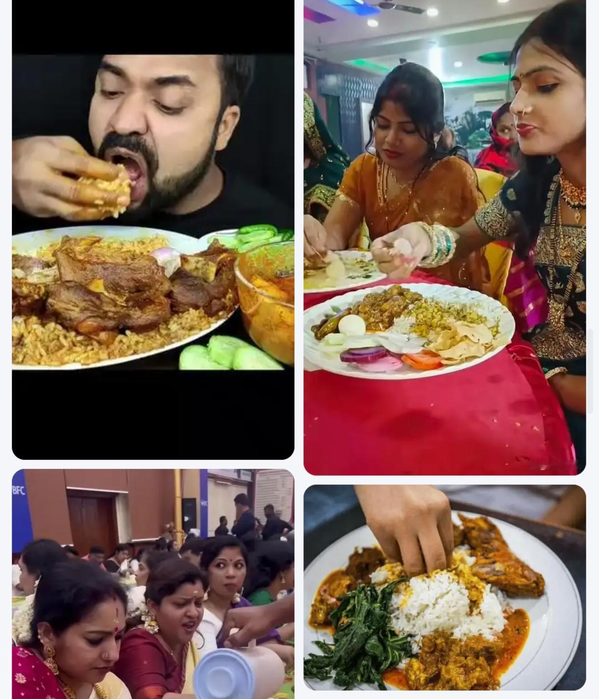 最近出现不少在中国手抓米粉的印度人，有人认为是“文化”。其实从历史看，