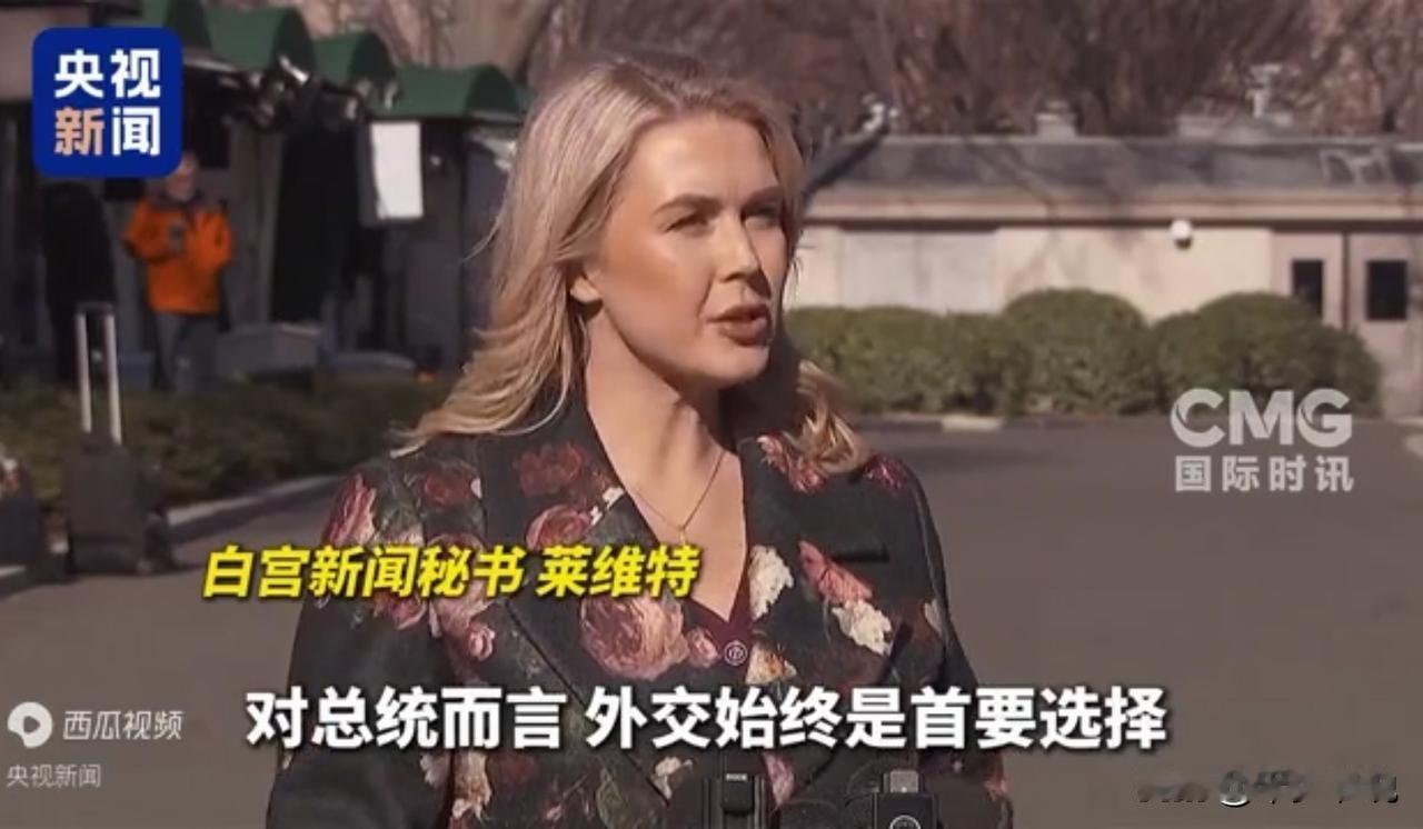 预计特朗普将在72小时内突袭伊朗，因为特朗普正在亢奋期今天白宫新闻发言人莱维特