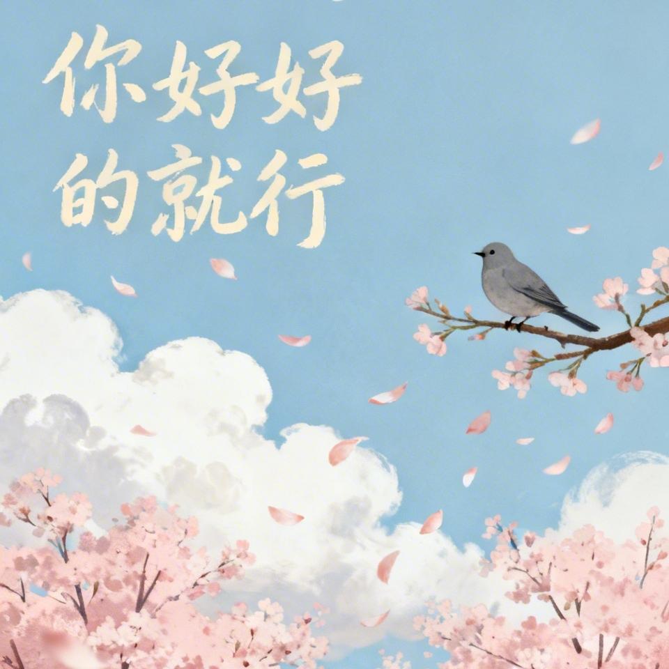 联不联系无所谓，你好好的就行。其实当你不联系我的时候，一开始我还胡思乱想，放