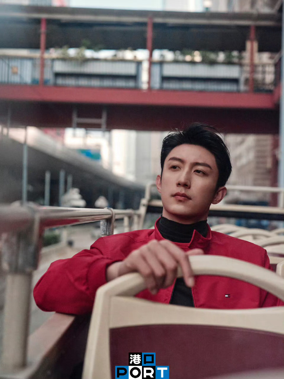 黄景瑜PORT封面黄景瑜有自己的港片