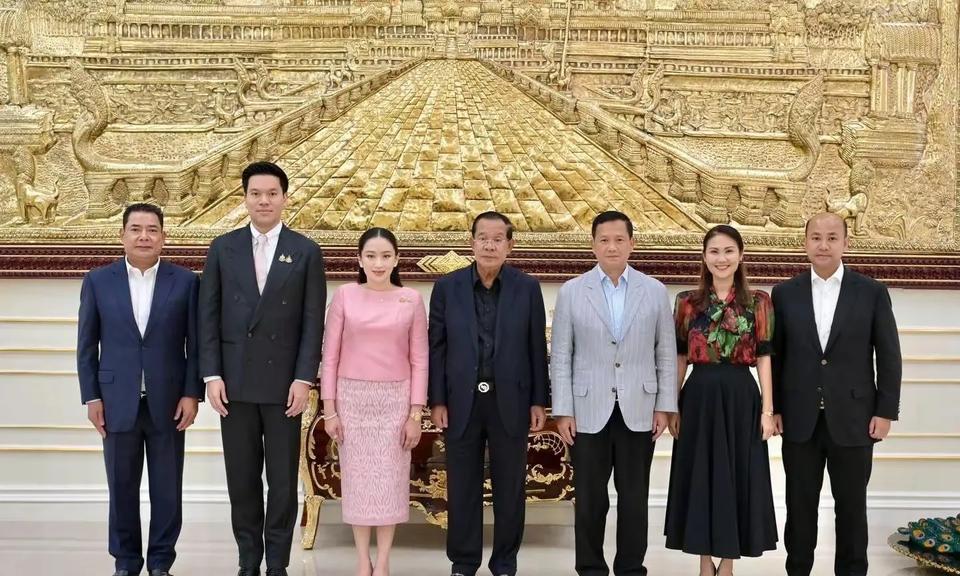 令人伤感！洪森亲情地回顾了与他信、英拉亲如一家人的美好回忆！实际上，在他信和英