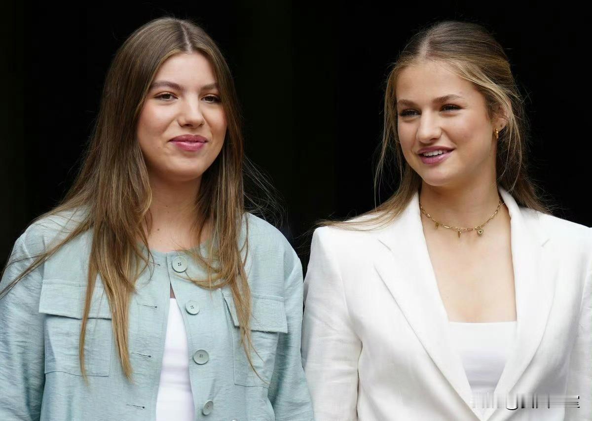 西班牙莱昂诺尔公主和索菲亚公主最新公务预告！据西班牙王室公开日志：当地时间1