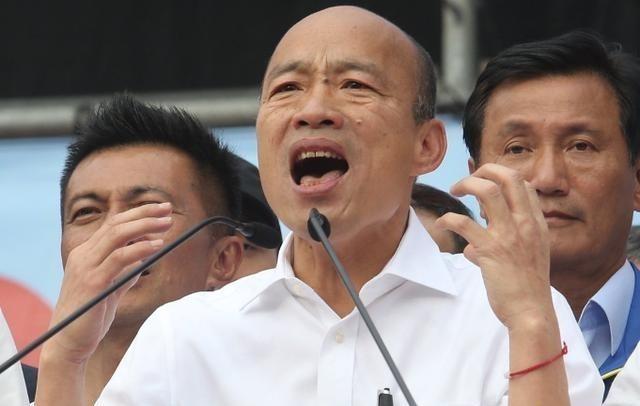 韩国瑜公开表态是日本妈妈生，应该早日解放台湾别让这些日本皇民再坑害台湾岛了！韩国