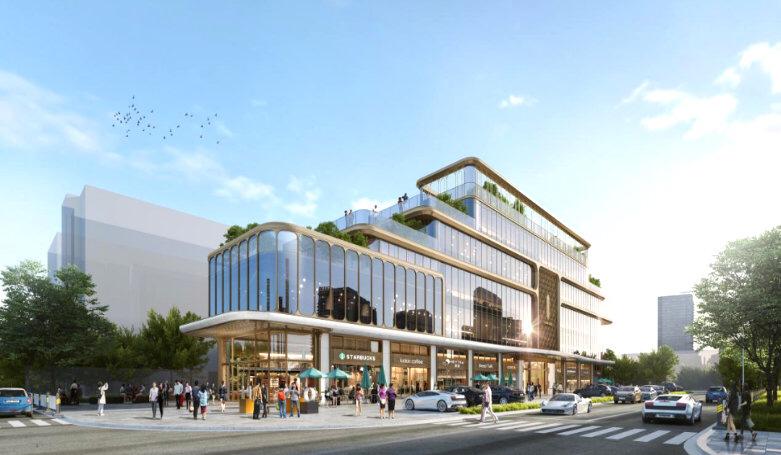 近日，有网友曝光了闽江北CBD一个名为“吉新楼”的项目即将开建的消息，同步曝光的