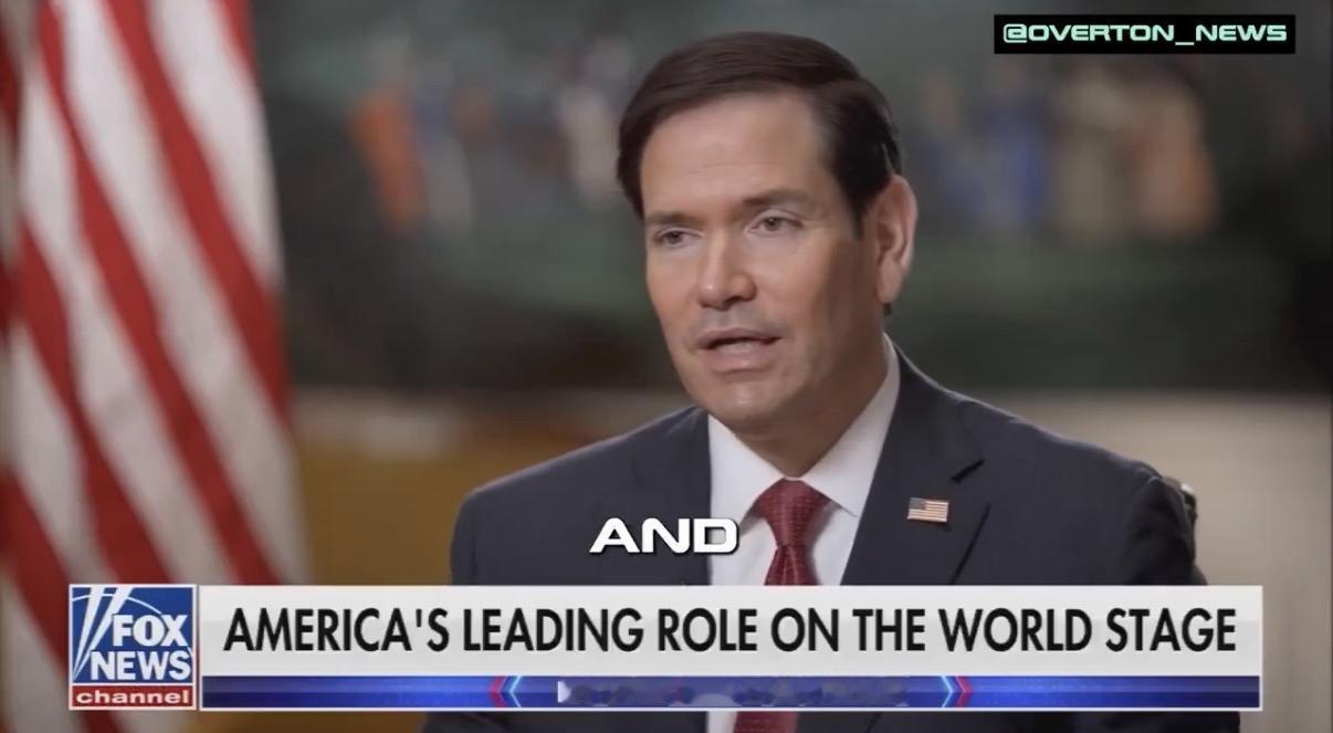 美国国务卿卢比奥日前接受总统特朗普的二儿媳妇劳拉·特朗普采访时详细阐述了他认为美