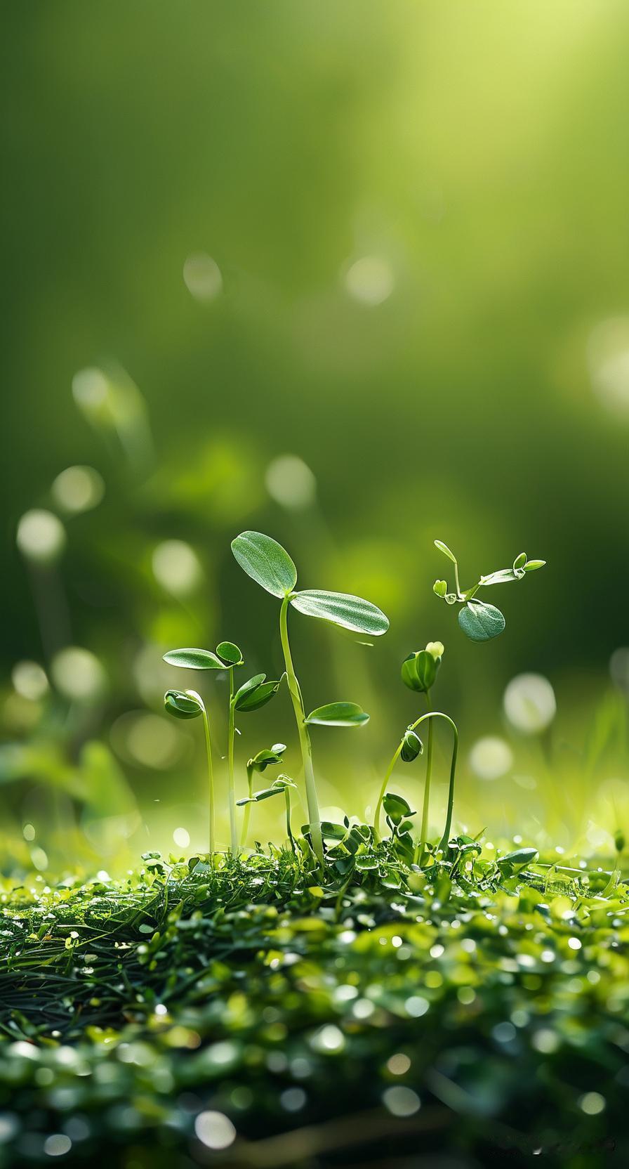 分享一波超美的美景壁纸！有那种辽阔的草原壁纸，绿色的草随风摇曳，远处还有悠闲的牛