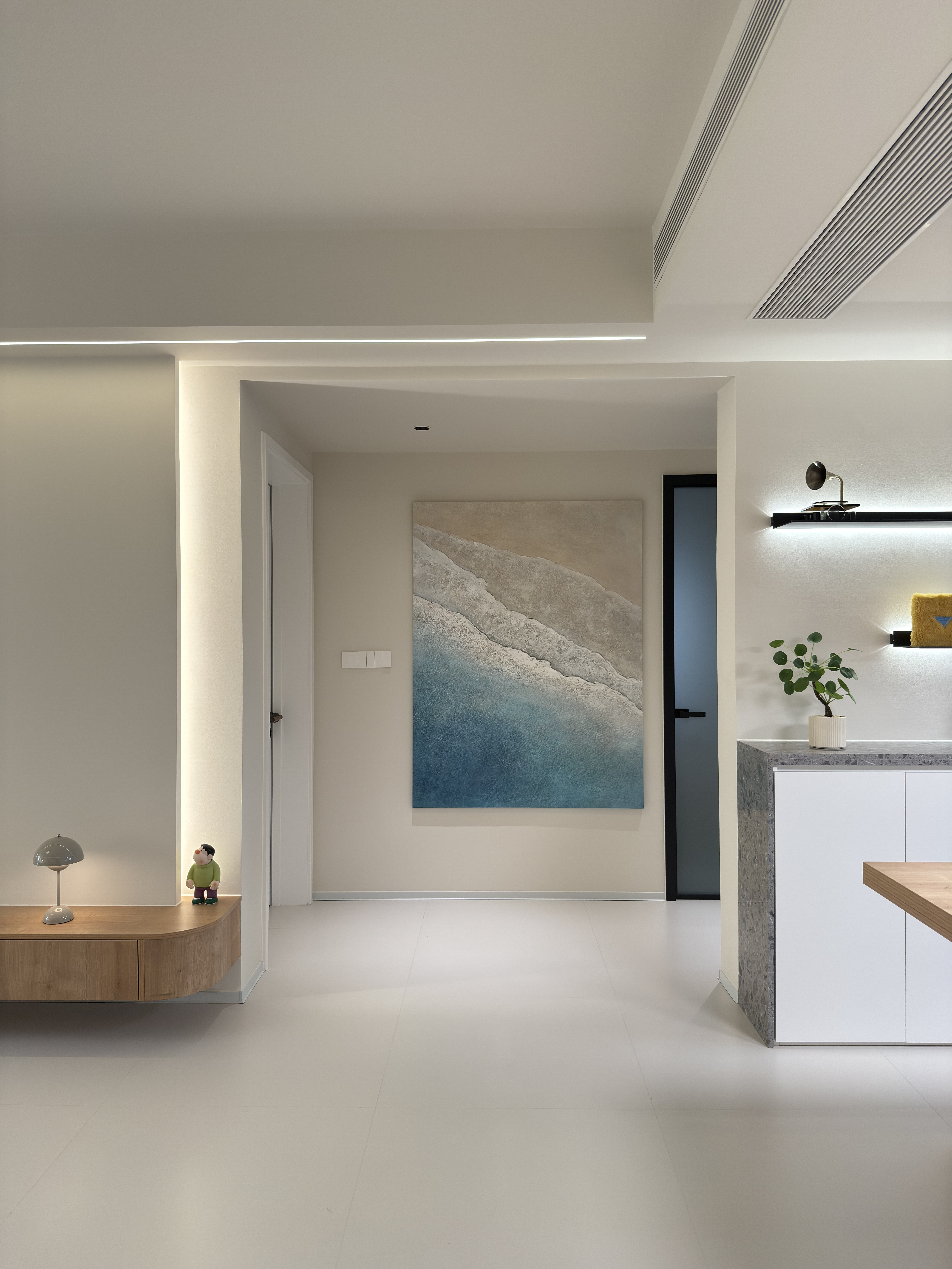 抄作业成功，恭喜我住进了Dreamhouse！套内106平，三室两厅两卫，奶油原木风🎨装修美好家居