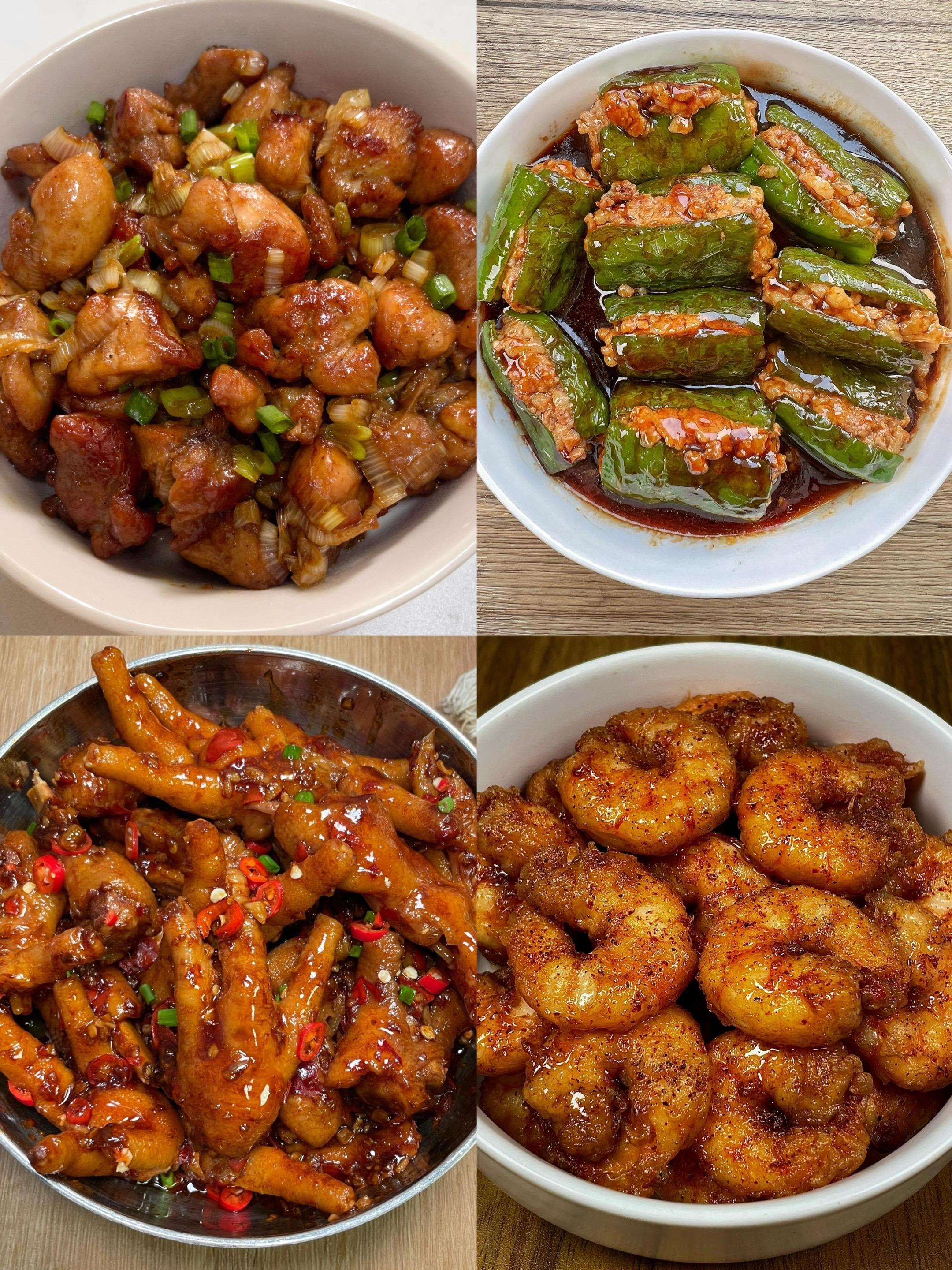 分享4道家常菜的做法，下饭晚餐不重样。我的厨房日记下饭神器