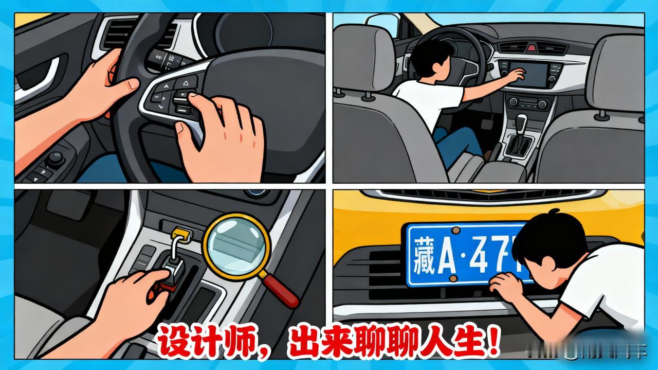 这些“反人类”的汽车设计，你遇到过几个？藏在方向盘后面的定速巡航按键、需要触