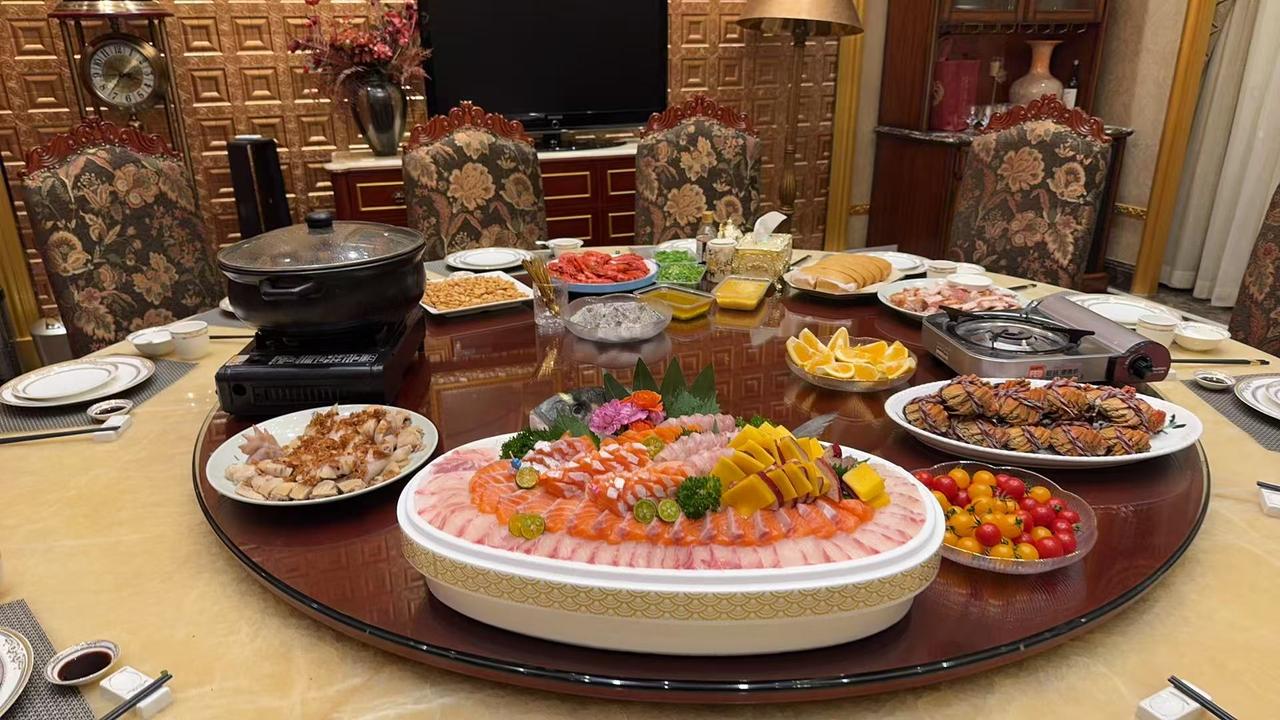 抖音玩法达人中心刺身美食